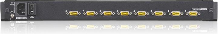 Produktbild Aten 8x PS/2-USB-VGA LCD Console, max, TFT-LCD, 1280 × 1024, 5 ms, 250 cd/m², AC FR