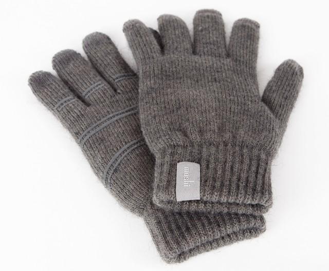 Produktbild Moshi Digits Touchscreen Gloves - Dark Gray (L) (L)