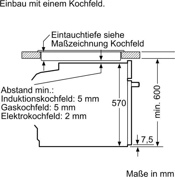 Produktbild Bosch Hausgeräte HEG579US6