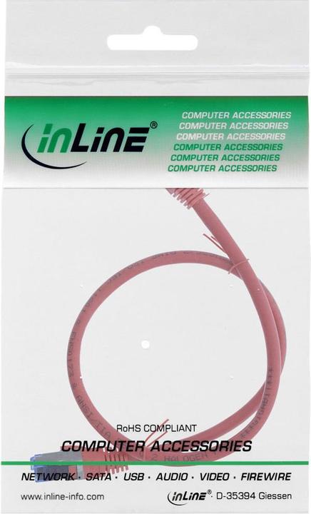 Immagine prodotto InLine Cavo patch (S/FTP, CAT6a, 0.25 m)