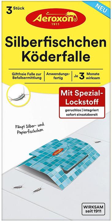 Aeroxon Silberfisch.Köderfalle