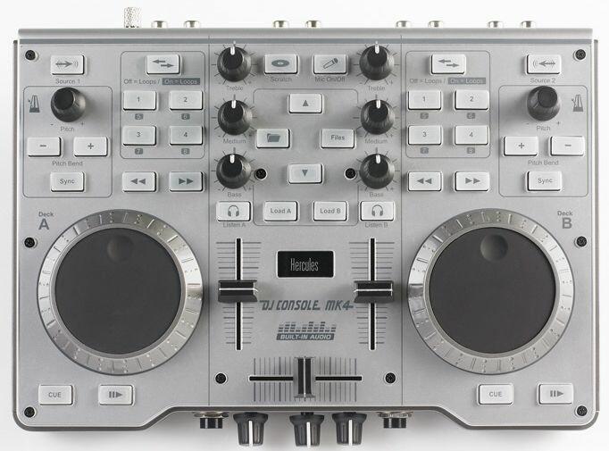 Produktbild Hercules DJ Console Mk4 - Audio-Schnittstelle - Stereo - USB