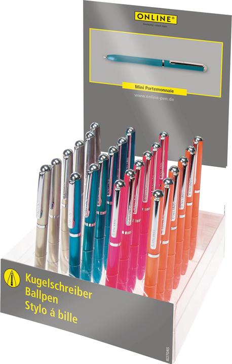 Produktbild Online Kugelschreiber (Mehrfarbig, 24 x)