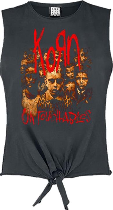 Actual product image Amplified Womens/Ladies Untouchables Korn Sleeveless T-Shirt (XS)