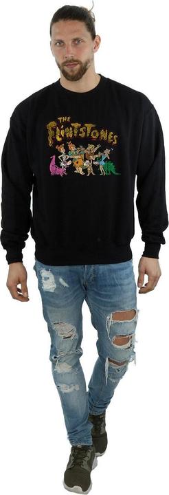 Produktbild The Flintstones Group Distressed Sweatshirt (S)