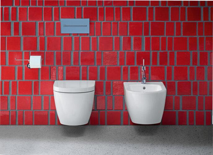Immagine prodotto Duravit WC sospeso ME by Starck a basso profilo con bordo a spruzzo aperto Risparmio idrico bianco