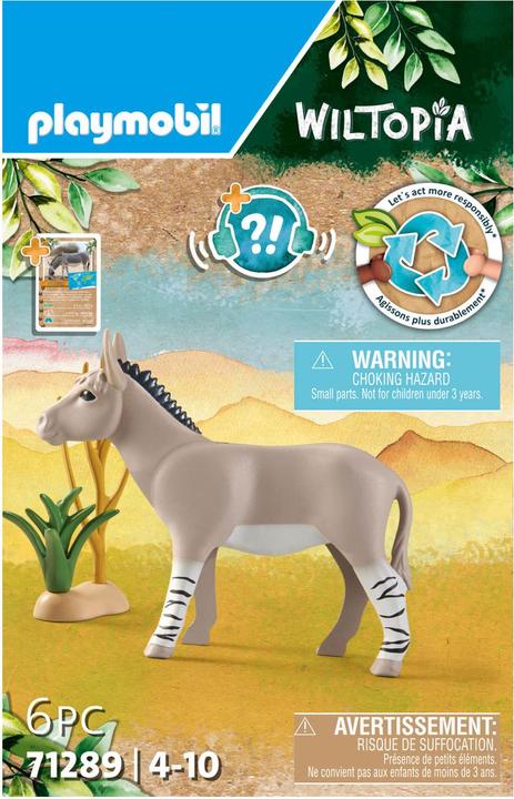 Immagine prodotto Playmobil Wiltopia - Asino africano (71289, Playmobil Wiltopia)
