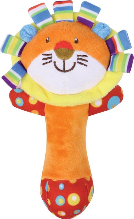 Actual product image Spielmaus Soft baby rattle with handle