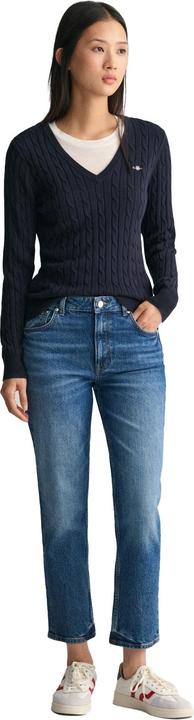 Produktbild GANT Stretch Cotton Cable V-Neck (XL)