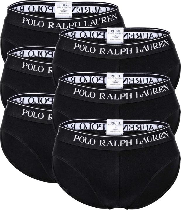Ralph Lauren Low Rise Brf-3 Pack-Brief (S, 6er Pack)