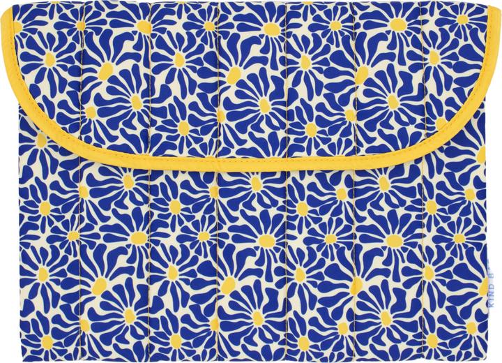 Actual product image Kind Bag Laptop Sleeve 13" Abstract Flowers Blue (13")