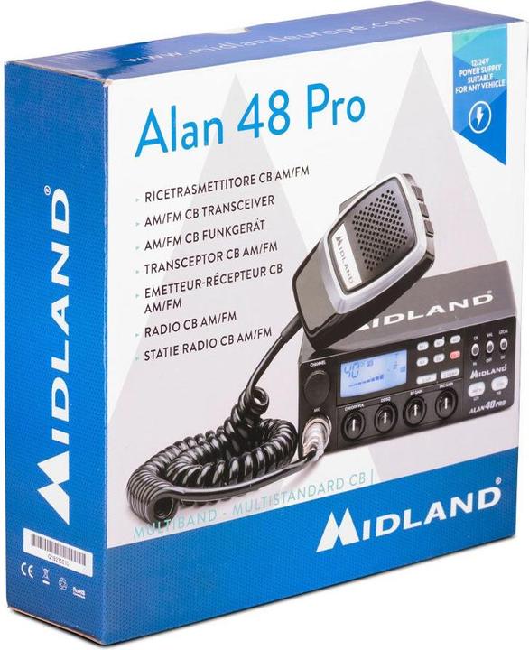 Productafbeelding Midland Alan 48 Pro CB Radio 12/24V