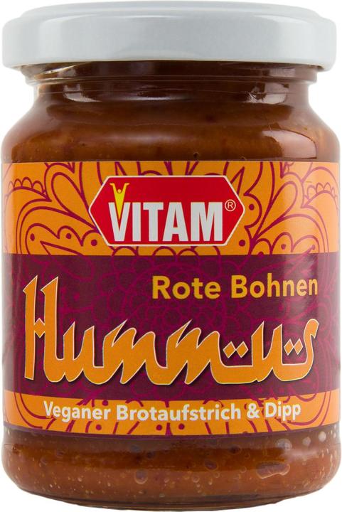 Image du produit Vitam Houmous aux haricots rouges bio (125 g)