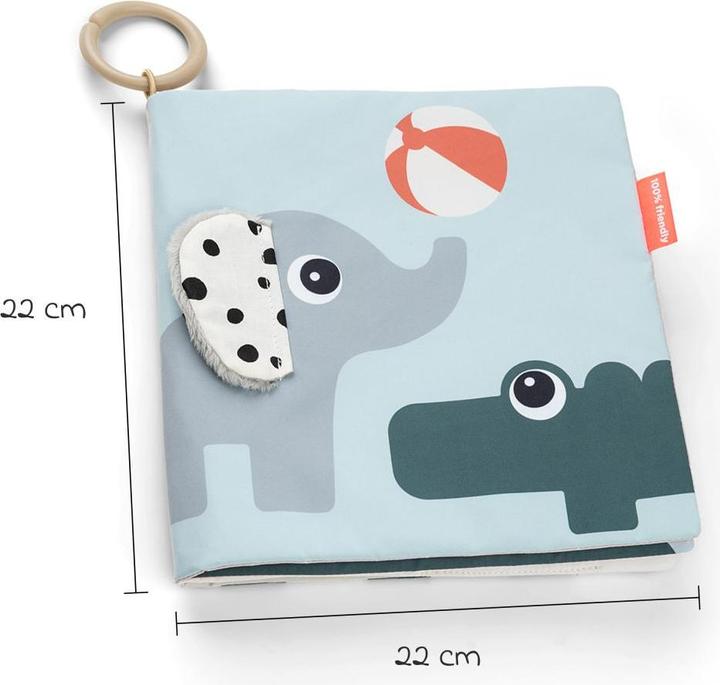 Produktbild Done by Deer Babybücher Activity-Soft-Bilderbuch Tummy Time - Deer