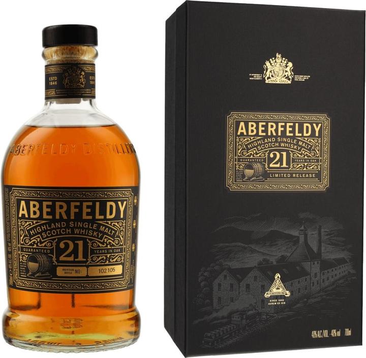 Produktbild Aberfeldy 21 Years (Single Malt, Scotch Whisky, 1 x 70 cl)
