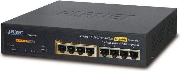 Immagine prodotto Planet Gsd-804p (8 porte)