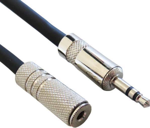 Produktbild keepdrum MC-099XJ 1m Verlängerungskabel 3,5mm 2 Stück (1 m)