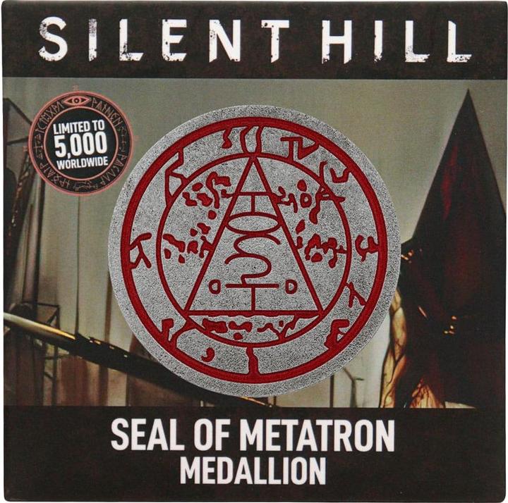 Immagine prodotto Fanattik Silent Hill Medaglia Sigillo di Metatron Edizione Limitata
