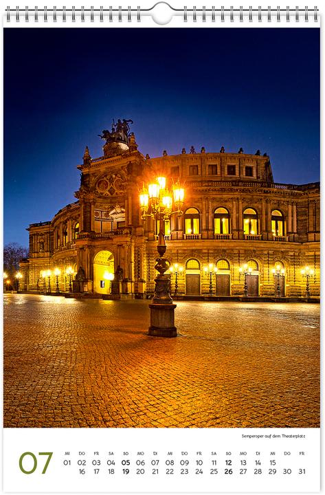 Produktbild Kalender Dresden und Schsische Schweiz 2026 (20 x 30 cm, Deutsch)