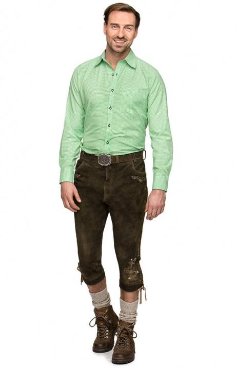 Immagine prodotto Stockerpoint Lederhose Kniebund incl. Gürtel SIGMAR4 bison gespeckt (58)