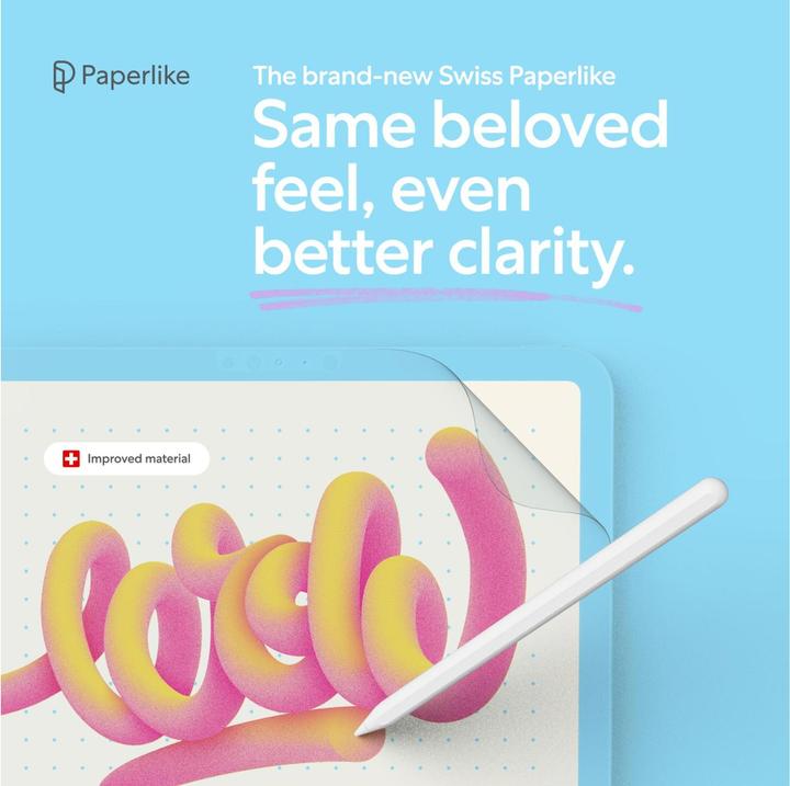 Produktbild Paperlike Displayschutzfolie (2 Stück, iPad Pro 12.9 2020 (4. Gen), iPad Pro 12.9 2018 (3. Gen), IPAD PRO 12.9 2021, iPad Pro 12.9, iPad Pro 12.9 2022 (6. Gen), iPad Pro 12.9 2021 (5. Gen))