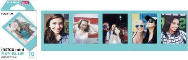 Actual product image Fujifilm Instax Mini Blue 10 sheets (Instax Mini)