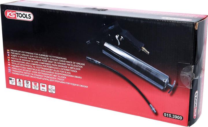 Immagine prodotto KS Tools Ingrassatore ad aria compressa con tubo flessibile e tubo di riempimento 515