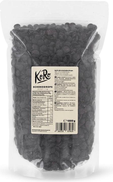 Immagine prodotto KoRo Schokodrops mit Xylit (1000 g)