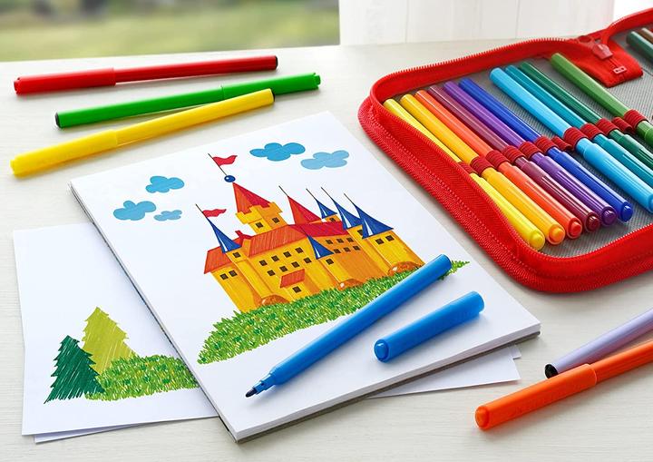 Actual product image Faber-Castell Fibre pens (Red, 1 x)