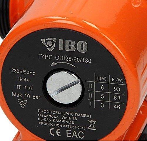 Produktbild IBO Circulation Pump OHI 25-60/130 (Durchlaufpumpe)
