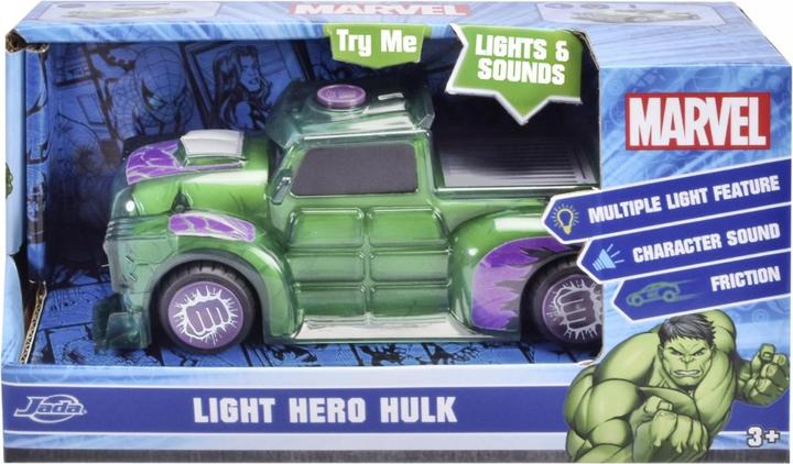 Actual product image Jada Marvel Light Hero Hulk 1:32
