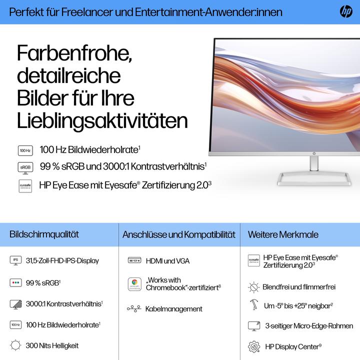 Productafbeelding HP Series 5 532sf (1920 x 1080 Pixels, 32")