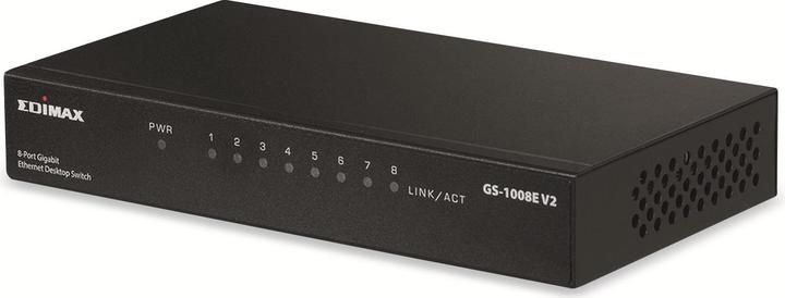 Actual product image edimax Switch 8x FE GS-1008E V2 (8 Ports)