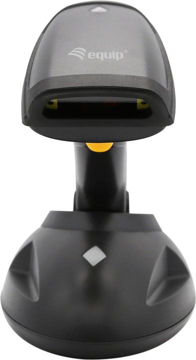 Produktbild equip Barcode Handscanner 1D Laser Wireless USB schwarz (1D-Barcodes)