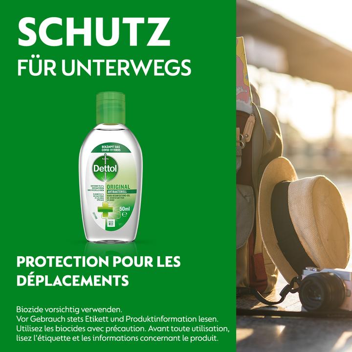 Produktbild Dettol Hand Desinfektionsgel (50 ml)