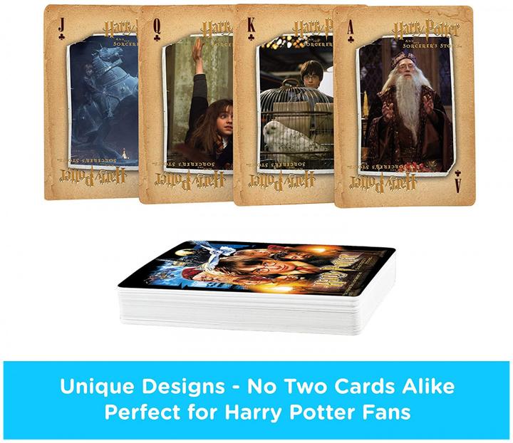Actual product image Aquarius HARRY POTTER - A l'école des Sorciers - Jeu de cartes (English)