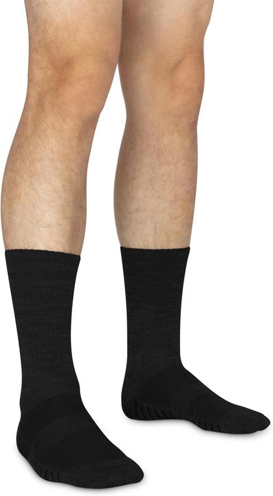 Immagine prodotto Normani 4 Trekkingwollsocken mit Polstersohle und Komfortbund (confezione da 4, 39 - 42)