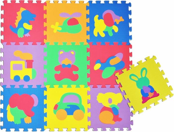 Produktbild Alltoys Schaumstoffpuzzle Tiere und Transport I (30x30)