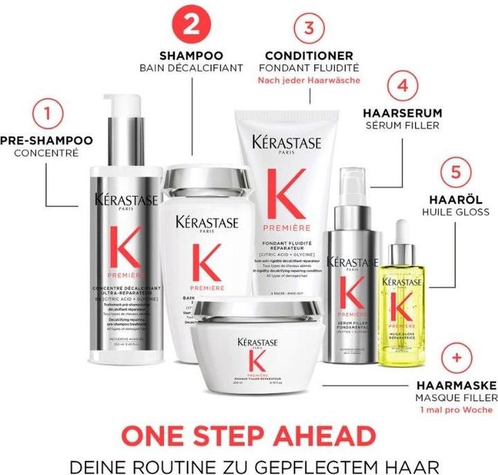 Immagine prodotto Kérastase Première Repair Routine Set per capelli danneggiati - 730ml (Set per la cura dei capelli)