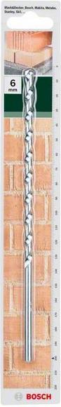 Produktbild Bosch Zubehör Steinbohrer nach ISO 5468 D= 6,0 mm L= 100 mm (6 Millimeter)