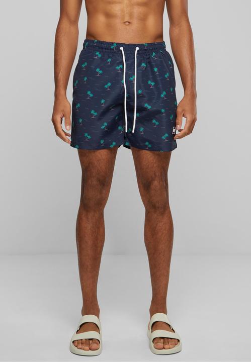 Produktbild Urban Classics Pattern Swim Shorts (L)