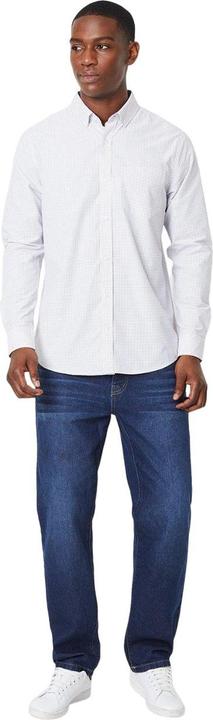 Actual product image Universal Textiles Mens Tattersall Check Long-Sleeved Shirt (L)