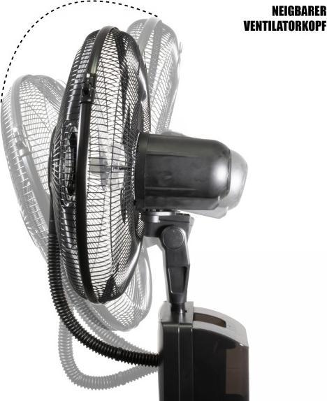 Image du produit IHP MAUK 16" Ventilator mit Sprüh - Nebel - Kühlung 80W 1,2L Überhit