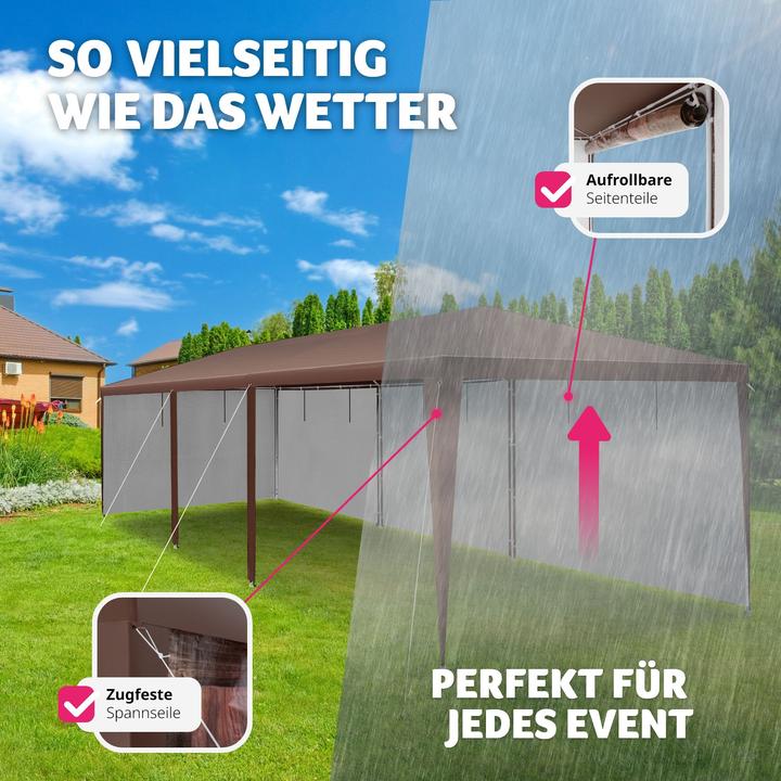 Actual product image tectake Alpine hut (900 cm, 300 cm)