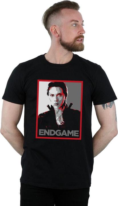 Produktbild Avengers Endgame Black Widow Poster TShirt (4XL)