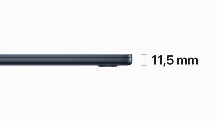 Produktbild Apple MacBook Air – 2023 (15", M2, 8 GB, 512 GB, DE)
