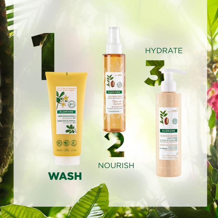 Produktbild Klorane Duschcreme mit Frangipaniblüte (200 ml)