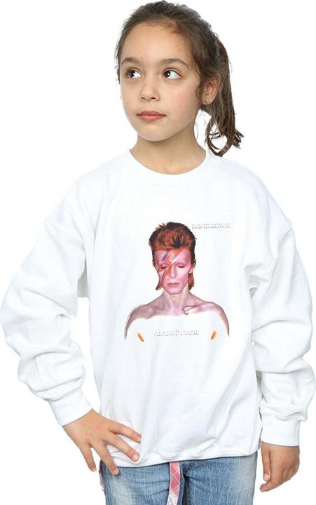 Produktbild David Bowie Aladdin Sane Version Sweatshirt Mädchen (140, 146)