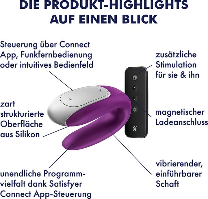 Immagine prodotto Satisfyer Double Fun Partner Vibrator