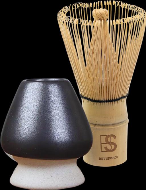 Image du produit BetterShop Support pour balai à matcha en bambou "Chasen-tate